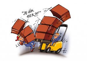 Accident with forklift