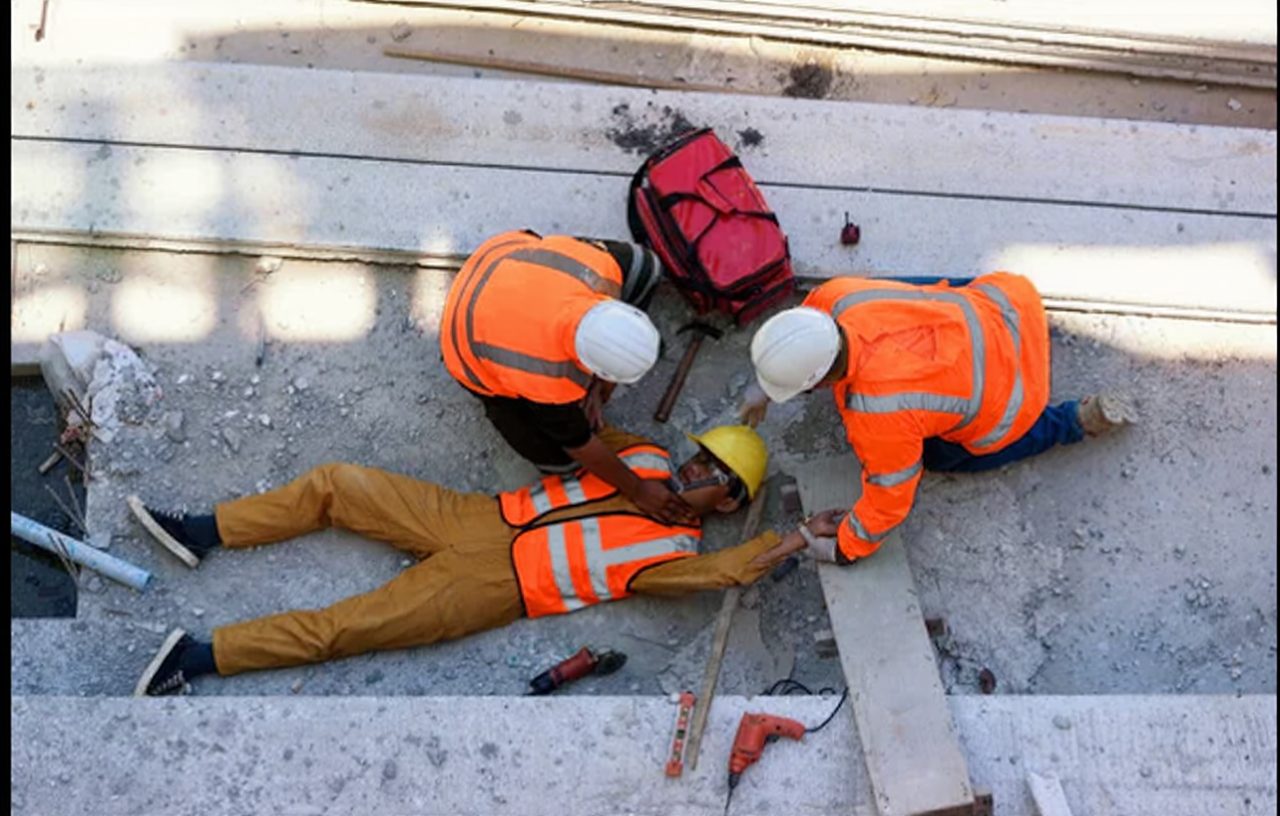 Ongeval tijdens werk